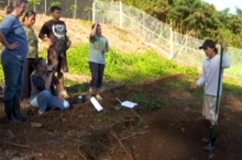 GoFarm class at the farm